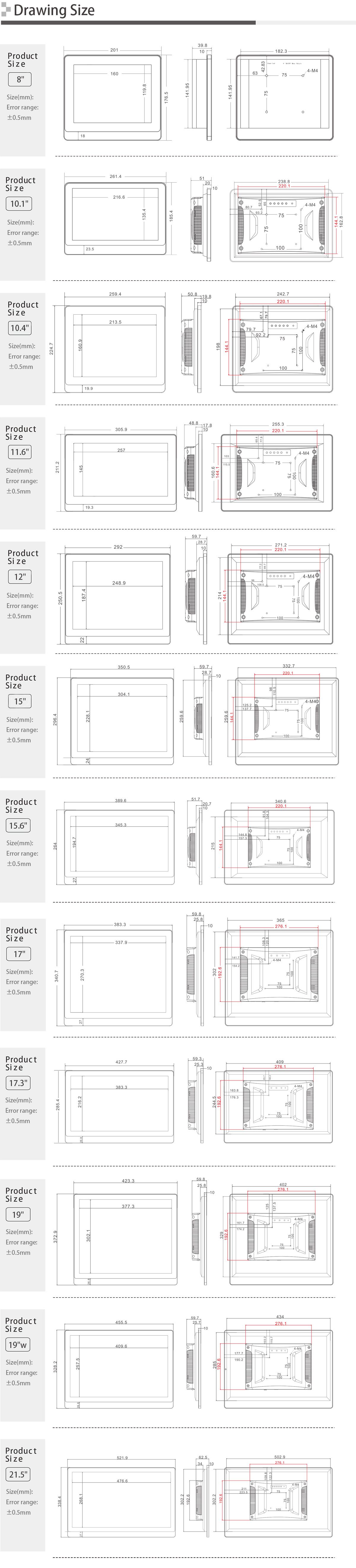 Touch Monitor SL400M